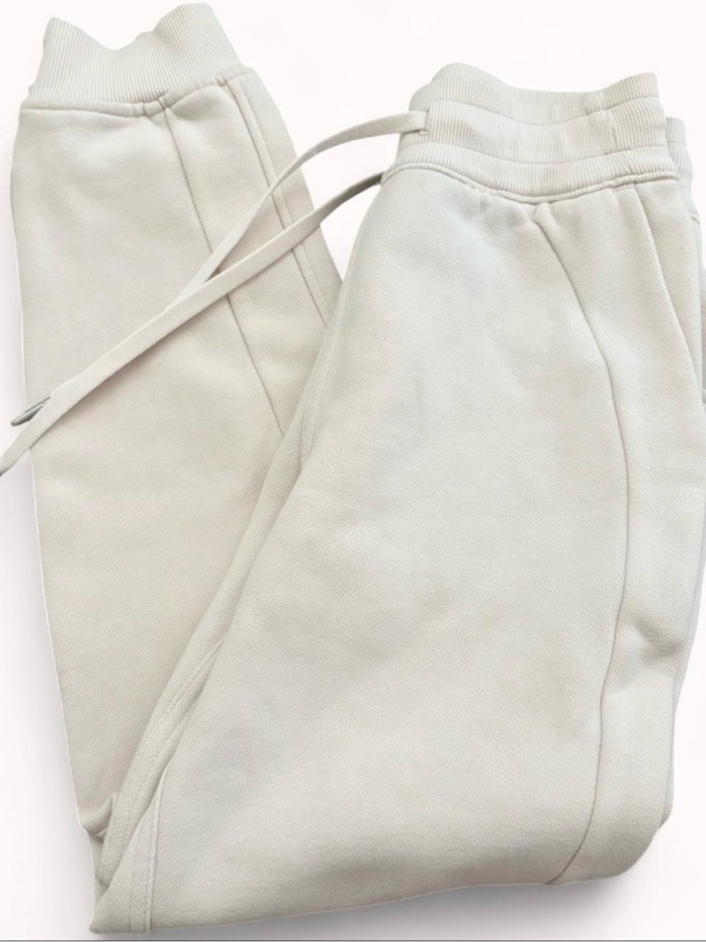 lululemon athletica Cream/Off-White Track Joggers